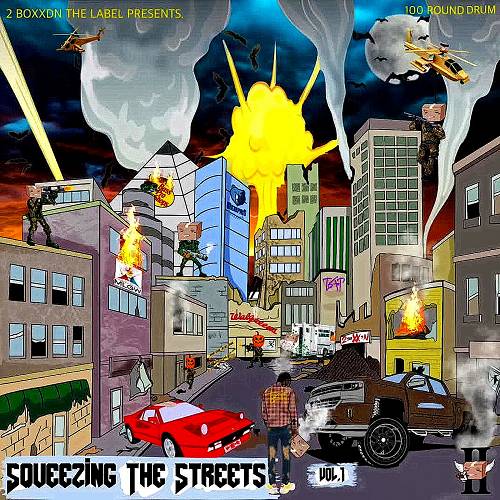 100RoundDrum - Squeezing The Streets, Vol. 1 cover