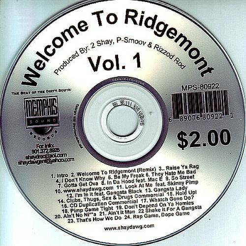 2 Shay - Welcome To Ridgemont Vol. 1 cover