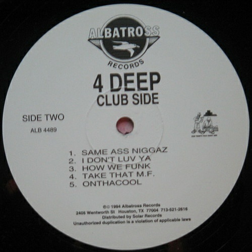 4 Deep - What`s Really Goin` On (Vinyl) cover