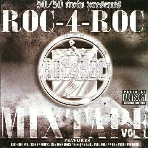 50-50 Twin - Roc-4-Roc Mixtape cover