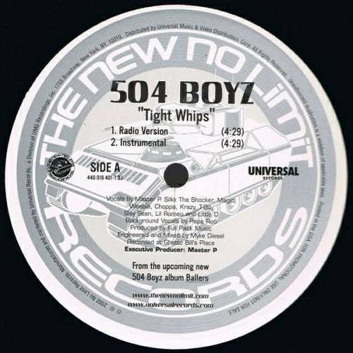 504 Boyz - Tight Whips (12'' Vinyl, Promo) cover