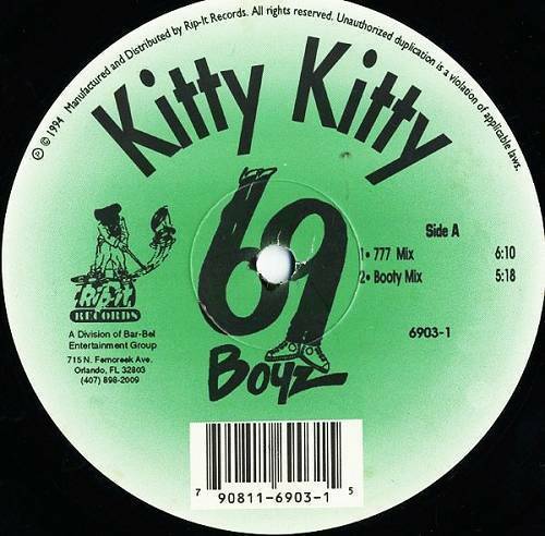69 Boyz - Kitty Kitty (12'' Vinyl, 33 1-3 RPM) cover