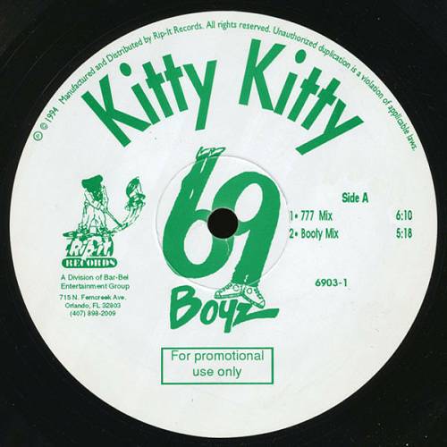 69 Boyz - Kitty Kitty (12'' Vinyl, 33 1-3 RPM, Promo) cover