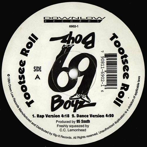 69 Boyz - Tootsee Roll (12'' Vinyl, 33 1-3 RPM) cover