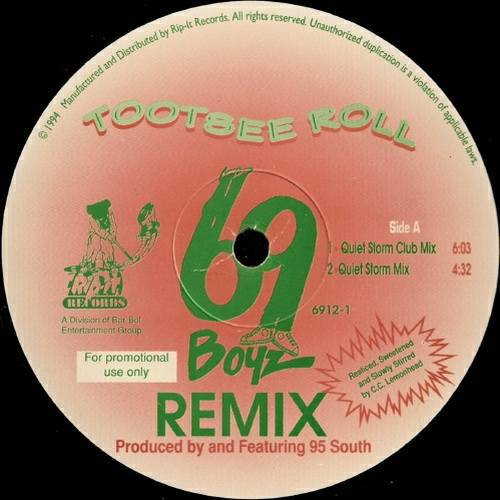 69 Boyz - Tootsee Roll Remix (12'' Vinyl, 33 1-3 RPM, Promo) cover