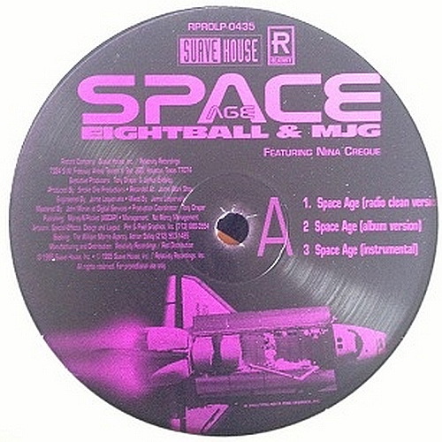 Eightball & MJG - Space Age (12'' Vinyl Single Promo) cover