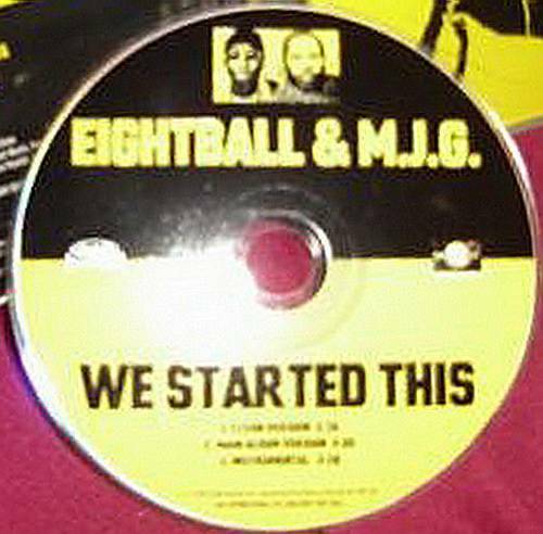 Eightball & MJG - We Started This (Promo CDS) cover