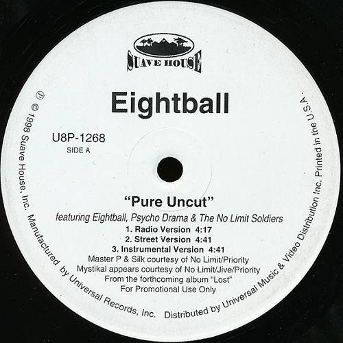 Eightball - Pure Uncut (12'' Vinyl, Promo) cover