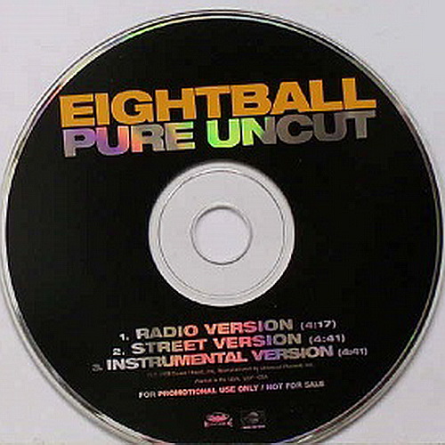 Eightball - Pure Uncut (CD Single, Promo) cover
