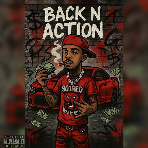 901Red - Back N Action cover