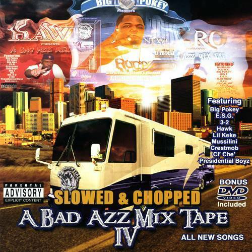 A Bad Azz Mix Tape IV (slowed & chopped) cover