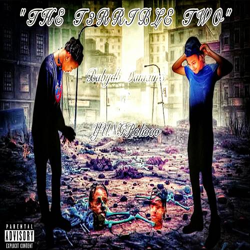 Babydb Damain3 & YUNGRoliooo - The T3rrible Two cover