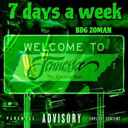 BDG20man - 7 Days A Week cover