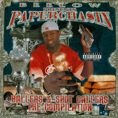 Beelow - Paperchasin. Ballers & Shot Callers The Compilation cover