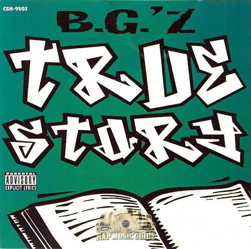 B.G.`z - True Story cover