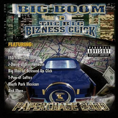 Big Boom & The Big Bizness Click - Paperchase 2000 cover