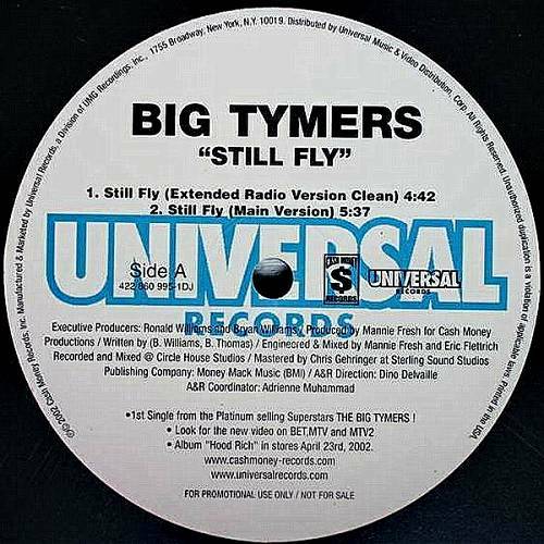Big Tymers - Still Fly (Promo VLS) cover