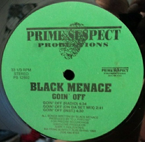 Black Menace - Goin` Off # Put Onna Vest (12'' Vinyl, 33 1-3 RPM) cover