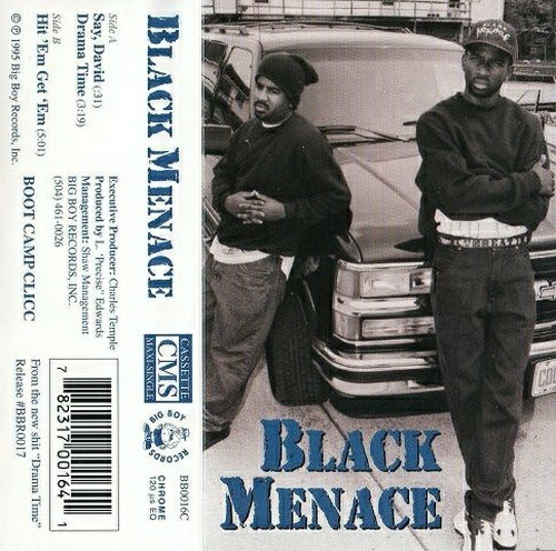 Black Menace - Say, David (Cassette Single) cover