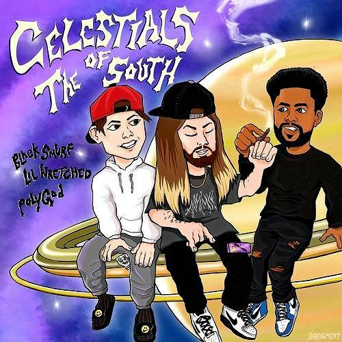 Black Smurf, Lil Wretched & polyGOD - Celestials Of The South cover
