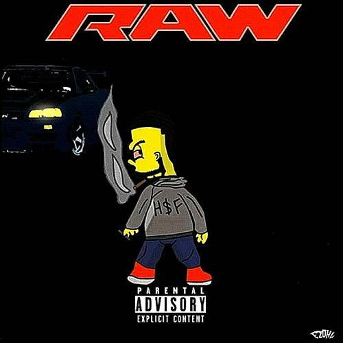 Black Smurf - Raw cover