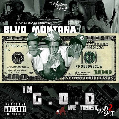 BLVD Montana - In G.O.D We Trust cover