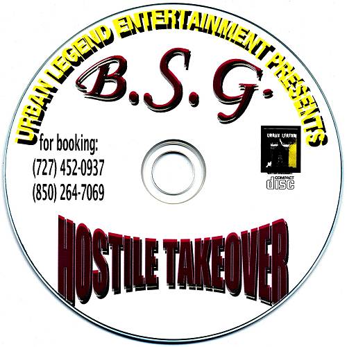 B.S.G. - Hostile Takeover cover
