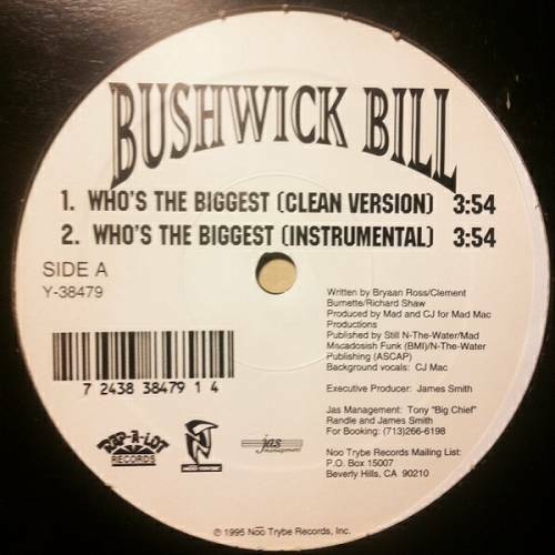 Bushwick Bill - Who`s The Biggest (12'' Vinyl) cover