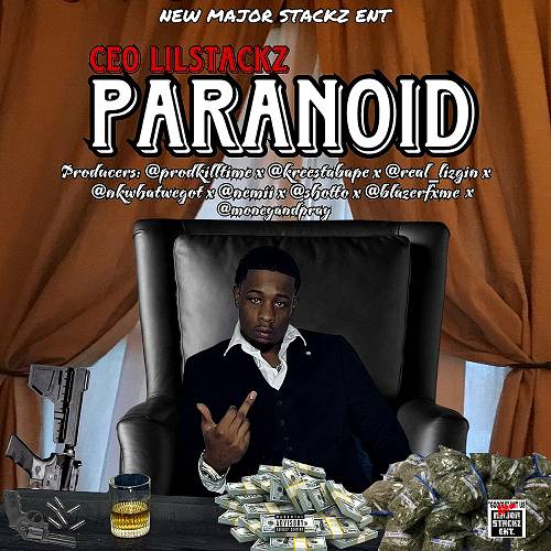 CEO LilStackz - Paranoid cover