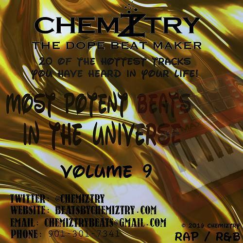 chemiZtry - Most Potent Beats In The Universe, Vol. 9 cover