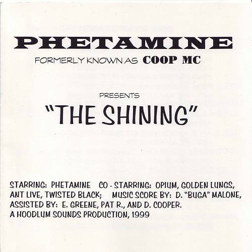 Phetamine - The Shining cover