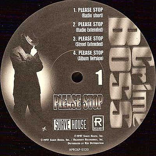 Crime Boss - Please Stop (12'' Vinyl, Promo) cover