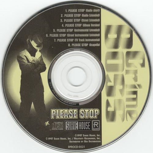 Crime Boss - Please Stop (CD Maxi-Single, Promo) cover