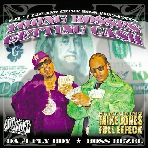 Lil` Flip & Crime Boss - Young Bo$$e$ Getting Ca$h cover