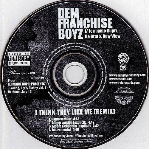Dem Franchize Boyz - I Think They Like Me Remix cover