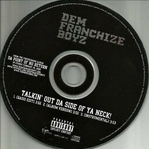 Dem Franchize Boyz - Talkin Out Da Side Of Ya Neck! cover