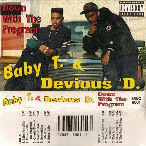 Baby T & Devious D - Down With The Program cover