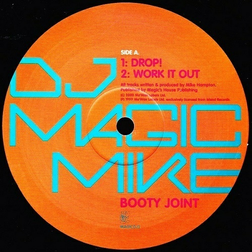 DJ Magic Mike - Booty Joint (12'' Vinyl, Promo) cover