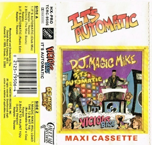 Vicious Base & DJ Magic Mike - It`s Automatic (Cassette, Maxi-Single) cover