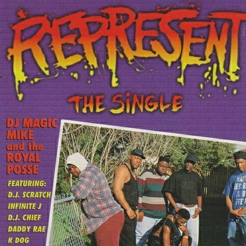 DJ Magic Mike & The Royal Posse - Represent The Single (CD, Maxi-Single) cover
