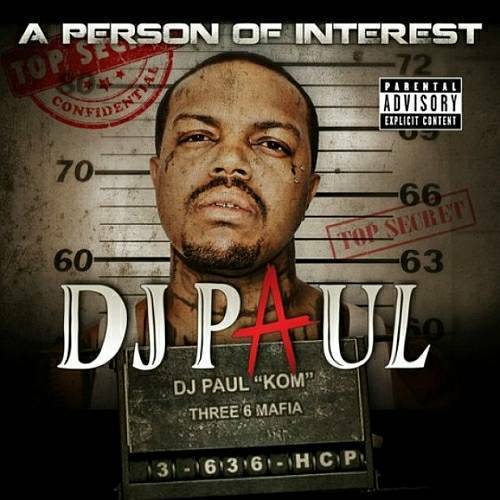 DJ Paul - A Person Of Interest cover