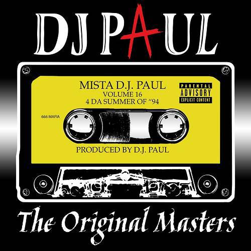 DJ Paul - Volume 16. The Original Masters cover