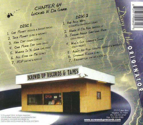 DJ Screw - Chapter 064. Locked N Da Game cover
