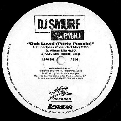 DJ Smurf & P.M.H.I. - Ooh Lawd (Party People) (12'' Vinyl, Promo) cover