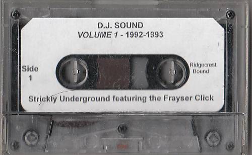 DJ Sound - Volume 1. Strickly Underground cover