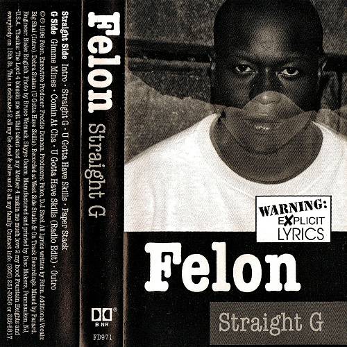 Felon - Straight G cover