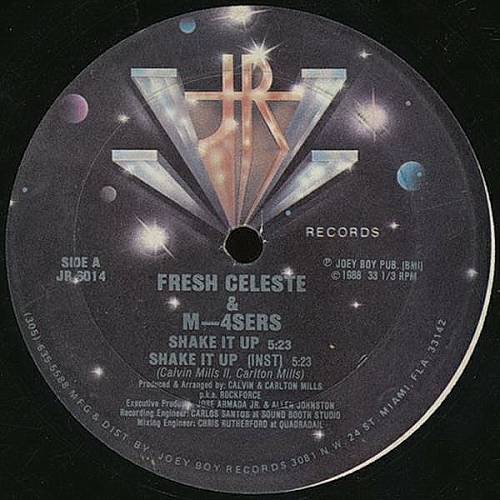 Fresh Celeste & M-4 Sers - Shake It Up (12'' Vinyl, Single) cover
