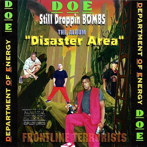 Frontline Terrorists - Disaster Area cover