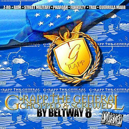 G-Rapp The General - Military Mindz (chopped & screwed) cover