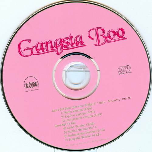 Gangsta Boo - Can I Get Paid (CD Maxi-Single, Promo) cover